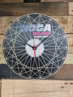 Tioga Disc Drive Inspired Clock